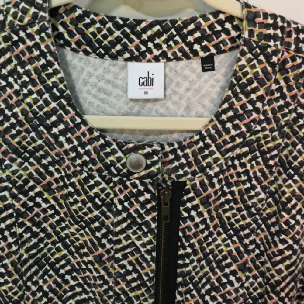 Cabi Multicolor Patterned Jacket - image 5